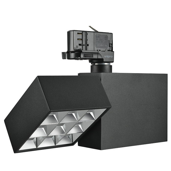 Matrix shape square track light LED spotlight