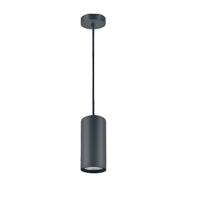 Pendant light cylinder shape glareless